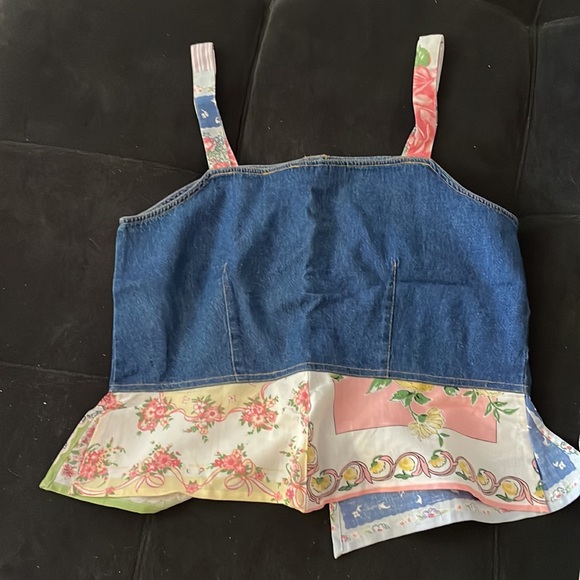 Susan Bristol camisole top and skirt. Simply beautiful within embroidery. - Picture 3 of 9